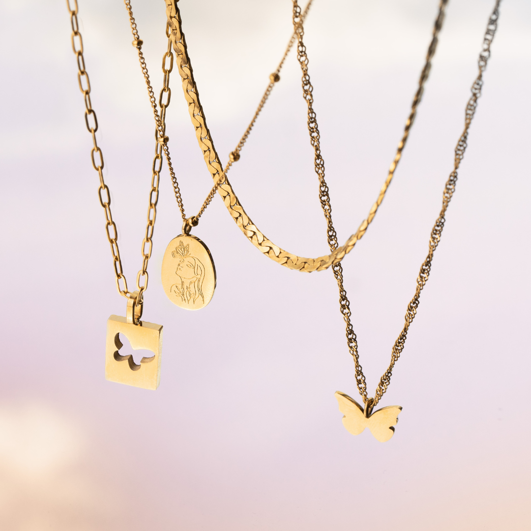 Serenity Necklace Roségold
