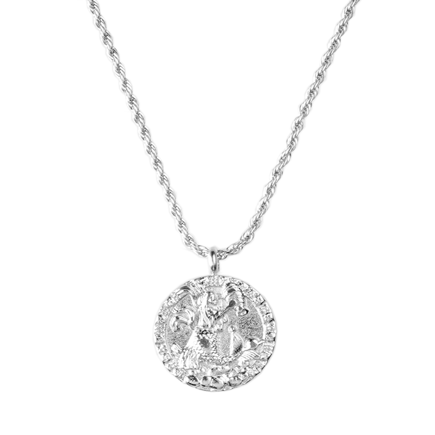 Zodiac Sign Necklace Silber