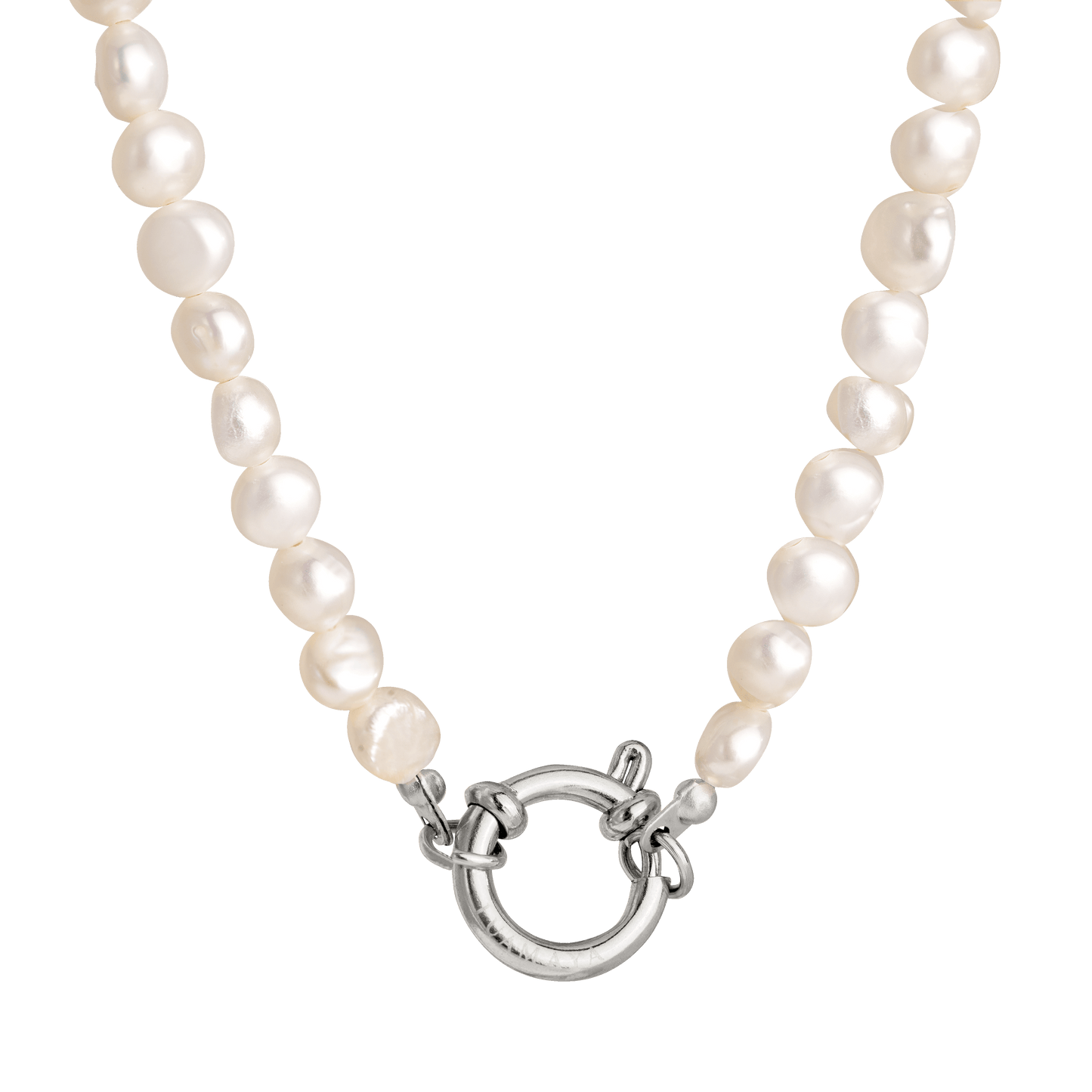 Lola Power Pearl Necklace Silber