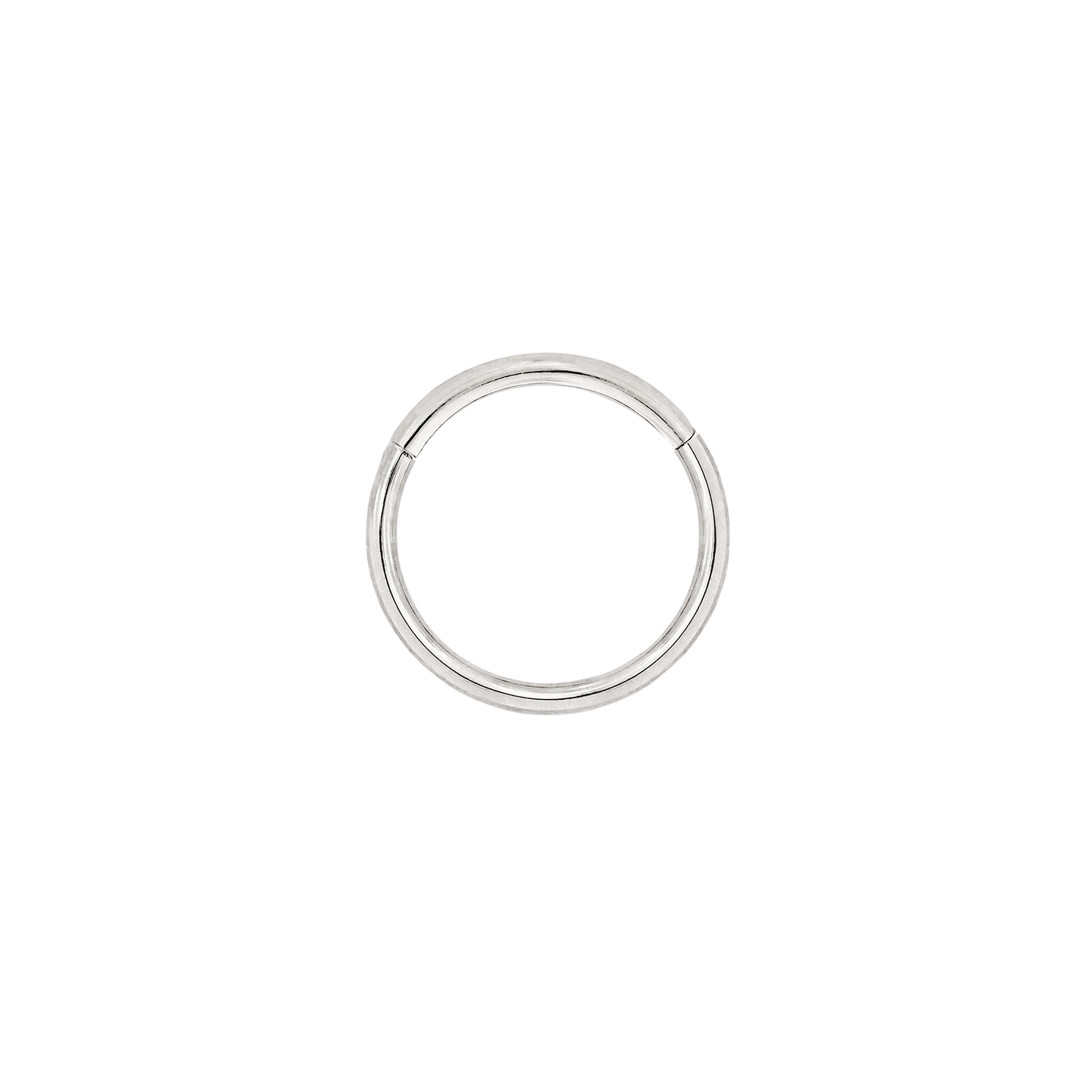 Basic Click Piercing Ring Silber