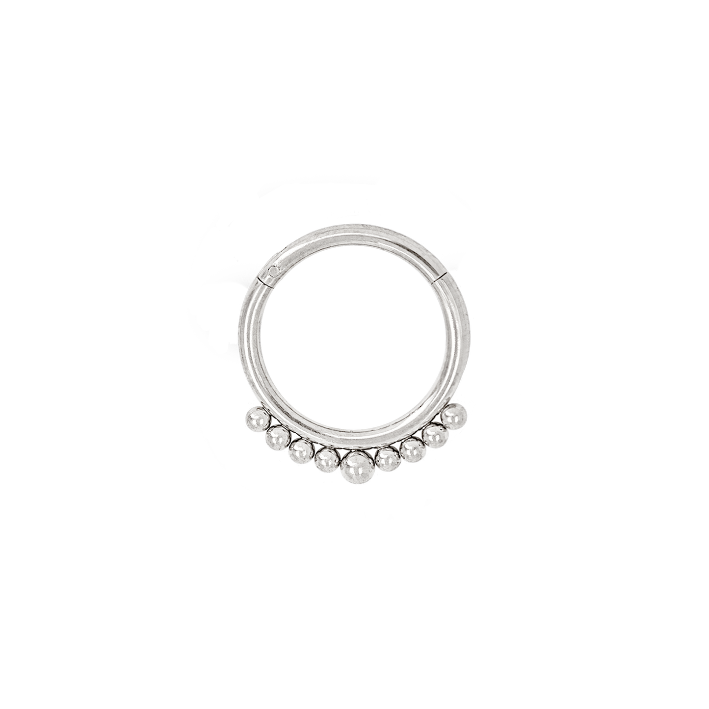 Boho Click Piercing Silber