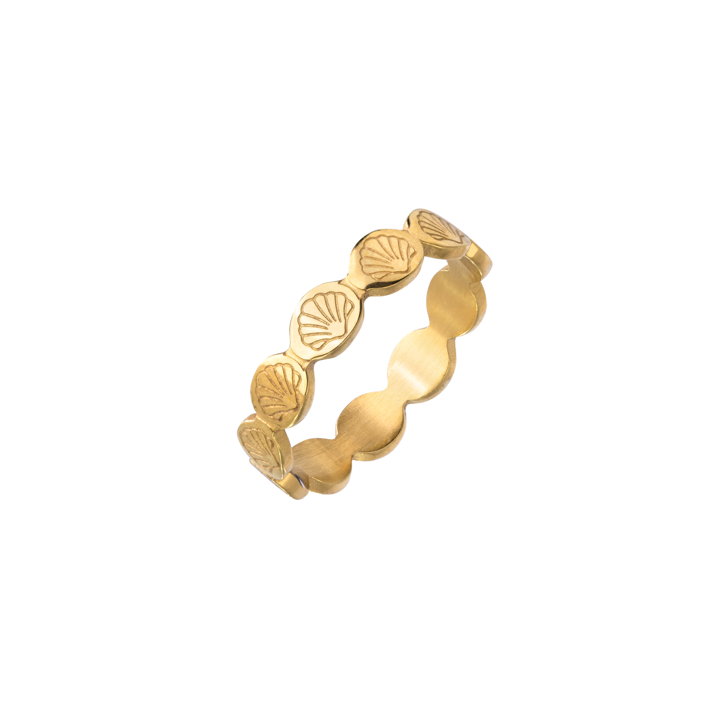 Beach Treasure Ring Gold