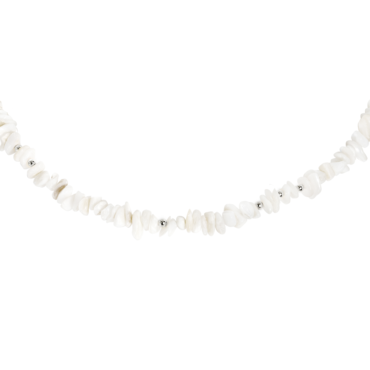 By the Beach Choker Silber