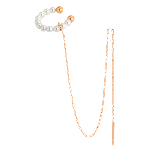 Krissis Special Pearl Ear Cuff Roségold