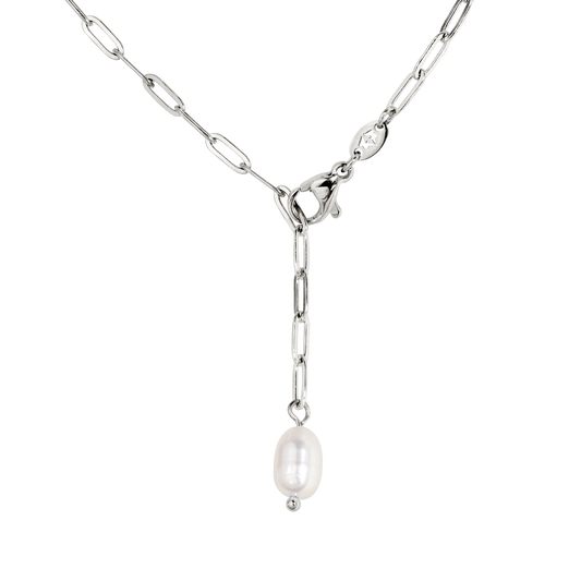 Ocean Find Y-Necklace Silber