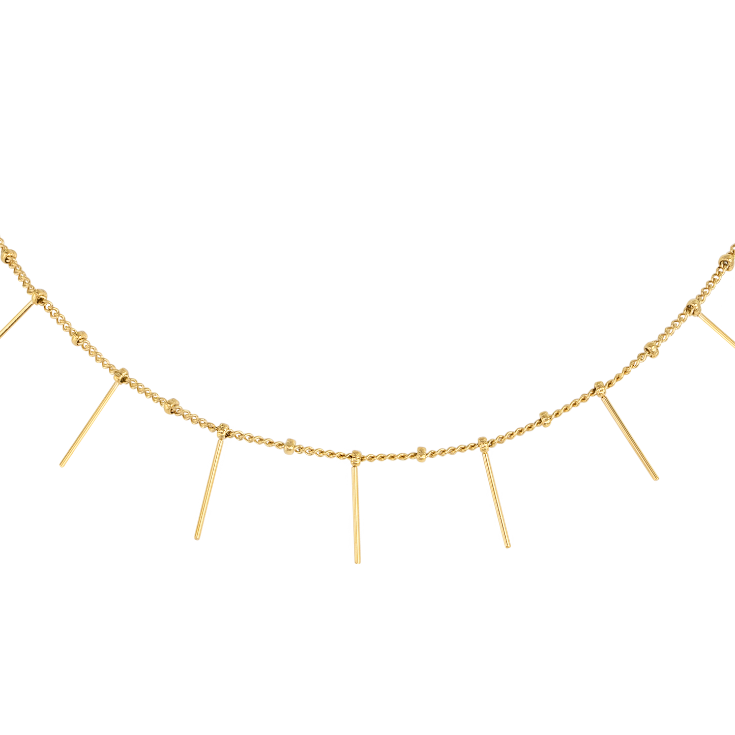 Sea Urchin Choker Gold