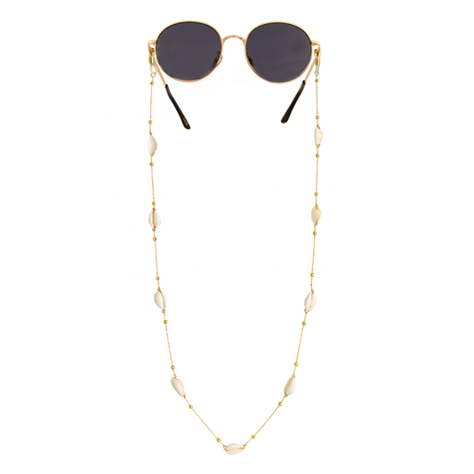 Beach Babe Sunglasses Chain Gold