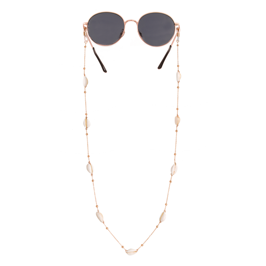 Beach Babe Sunglasses Chain Roségold