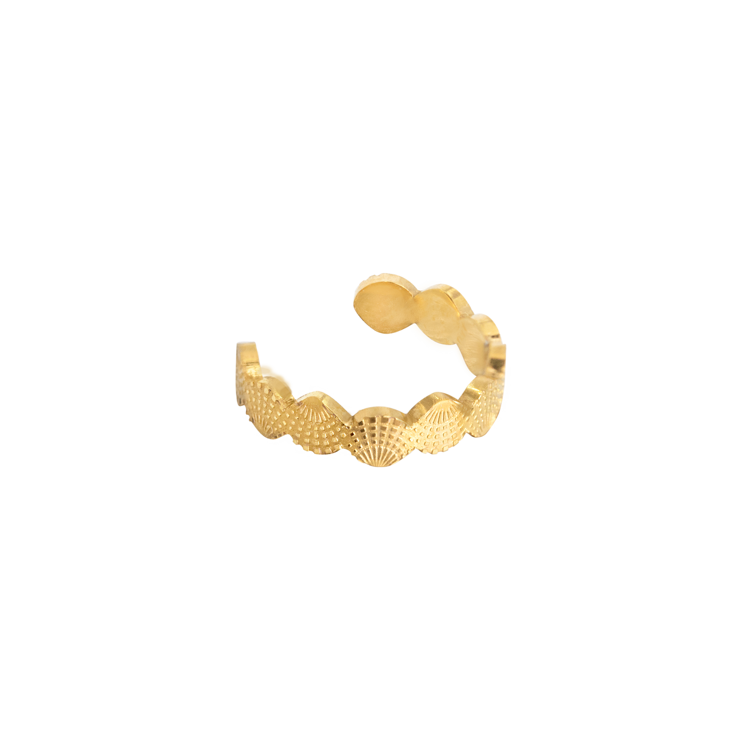 Beach Treasure Ear Cuff Gold