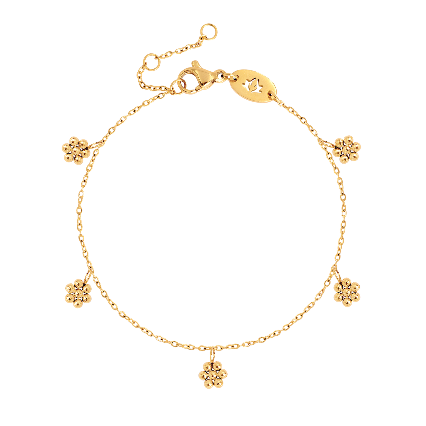 Blooming Anklet Gold