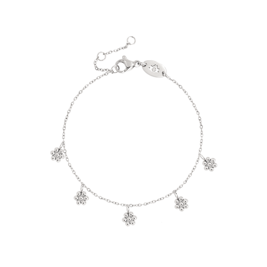 Blooming Bracelet Silber