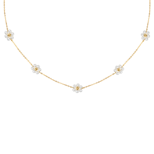 Flourish Necklace Gold