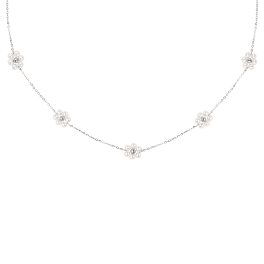 Flourish Necklace Silber