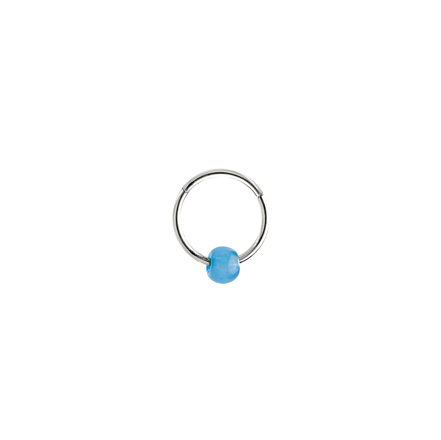 Into the Blue Click Piercing Silber