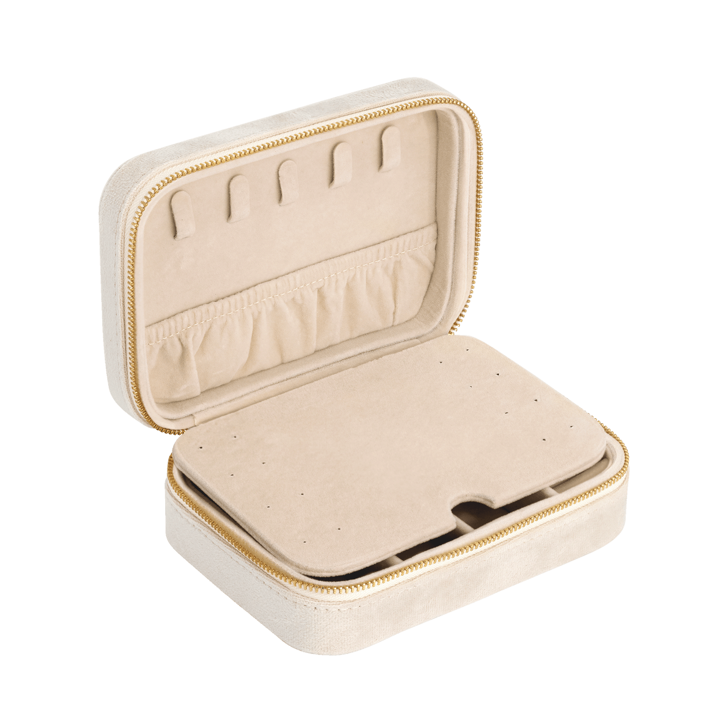Sand Velvet Jewelry Organizer
