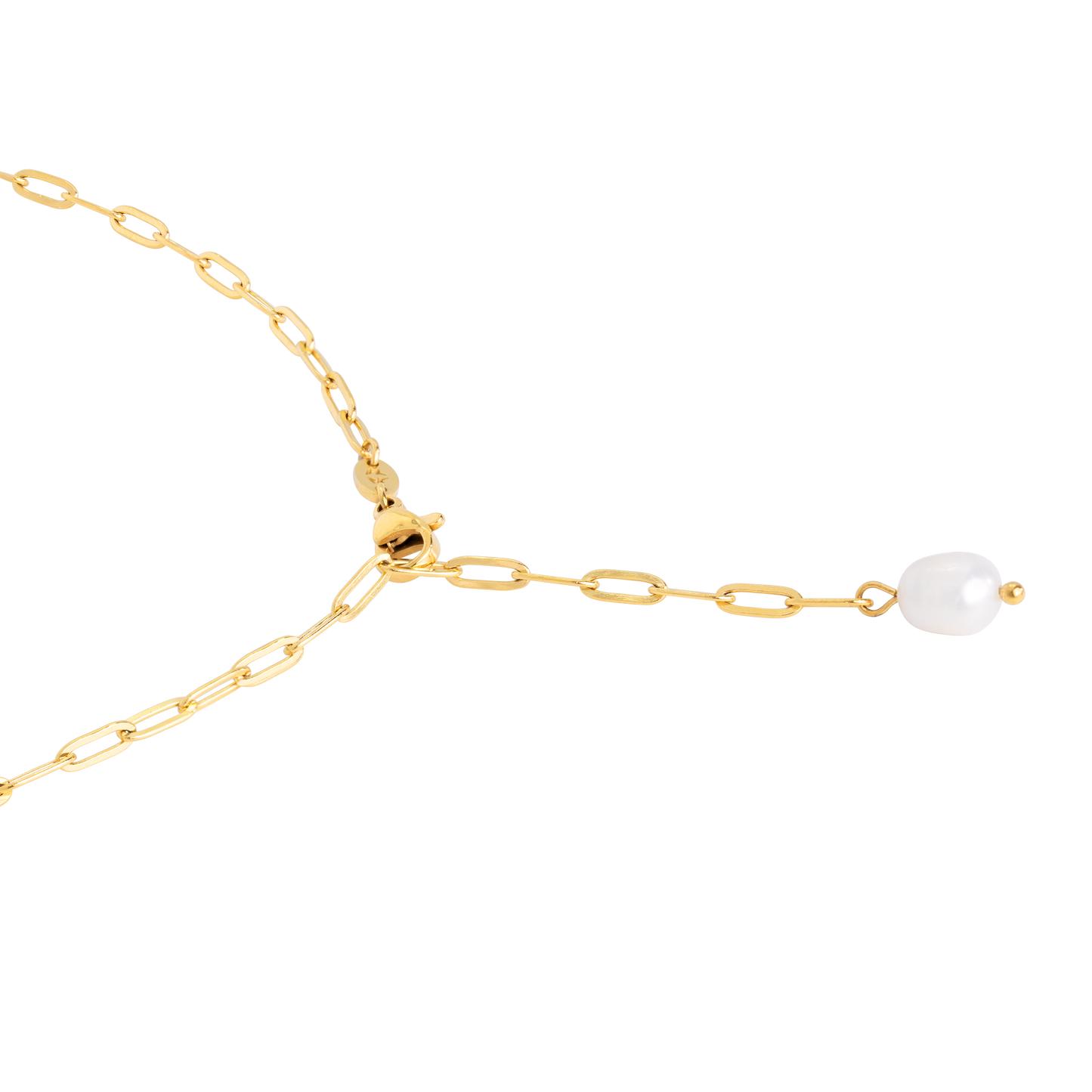 Ocean Find Y-Necklace Gold