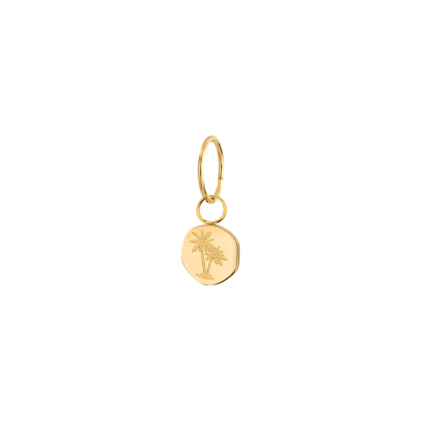 Palmera Coin Bikini Charm Gold