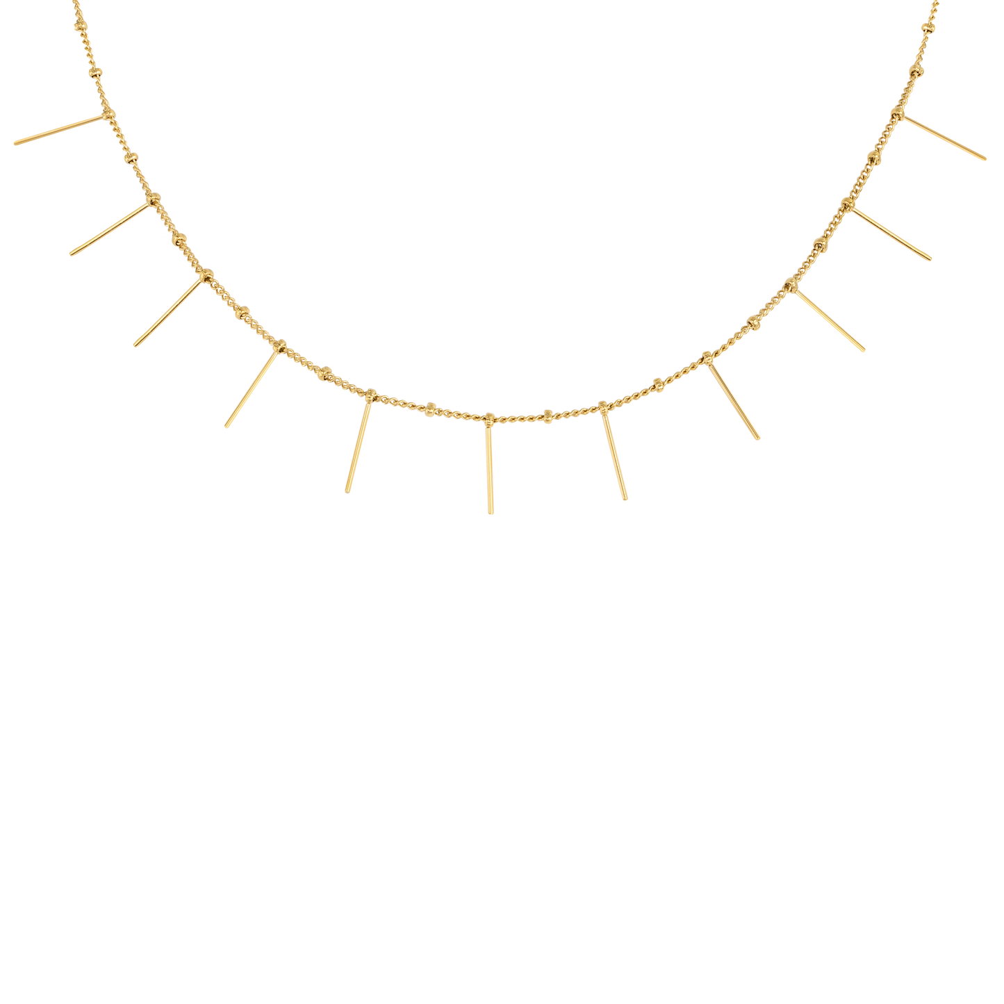 Sea Urchin Choker Gold