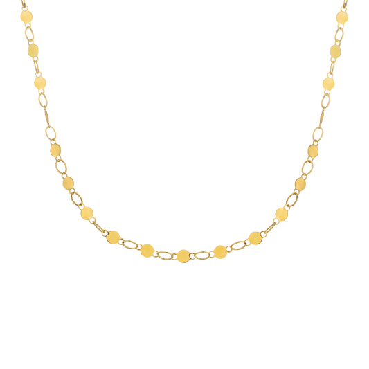 Spring Babe Necklace Gold