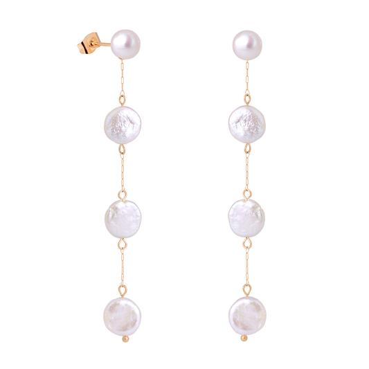 Pure Love Pearl Earrings Roségold