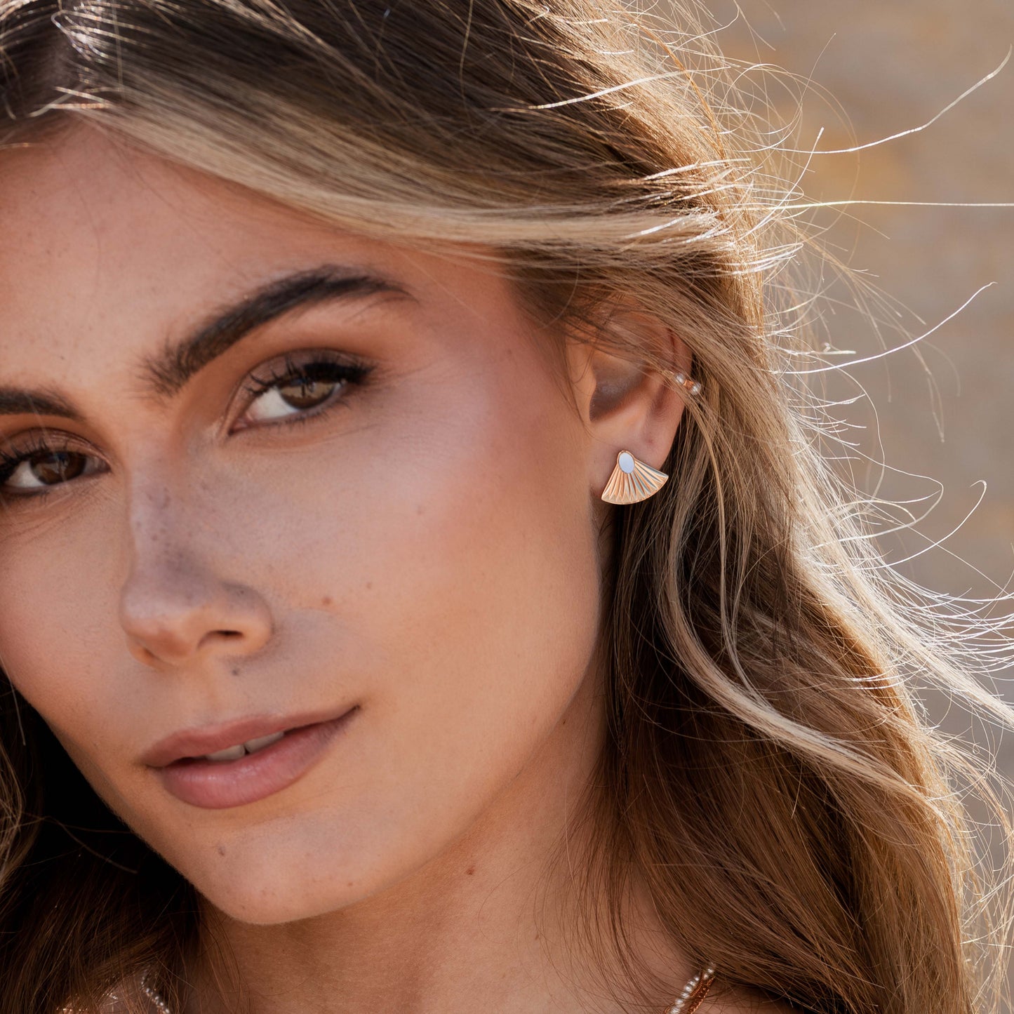 Splendor Studs Roségold