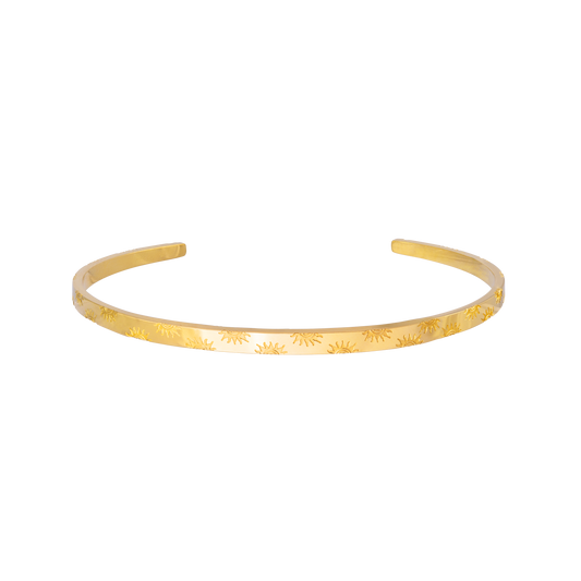Sun Lover Bangle Gold
