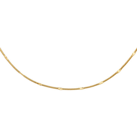 Sun Ray Necklace Gold