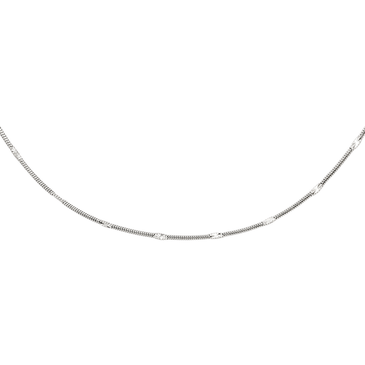 Sun Ray Necklace Silber