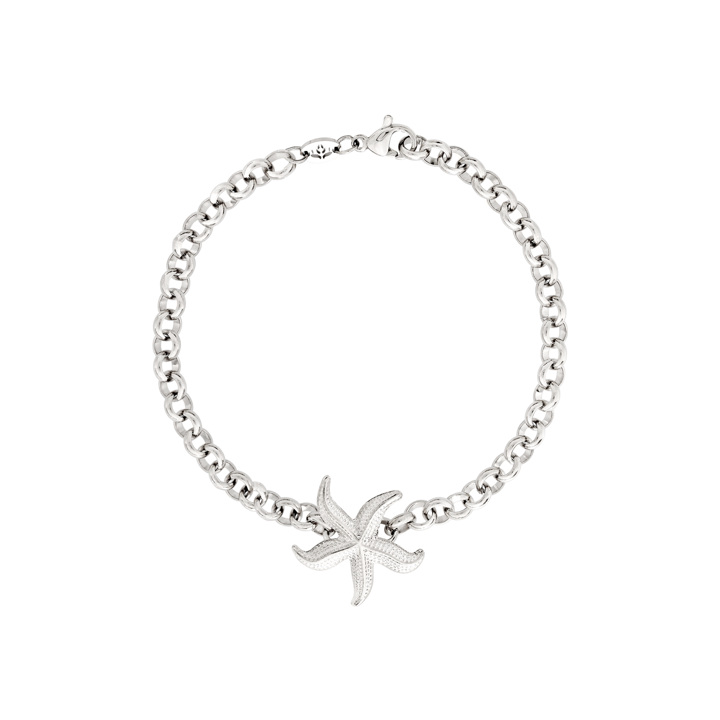 Chunky Starfish Bracelet Silber