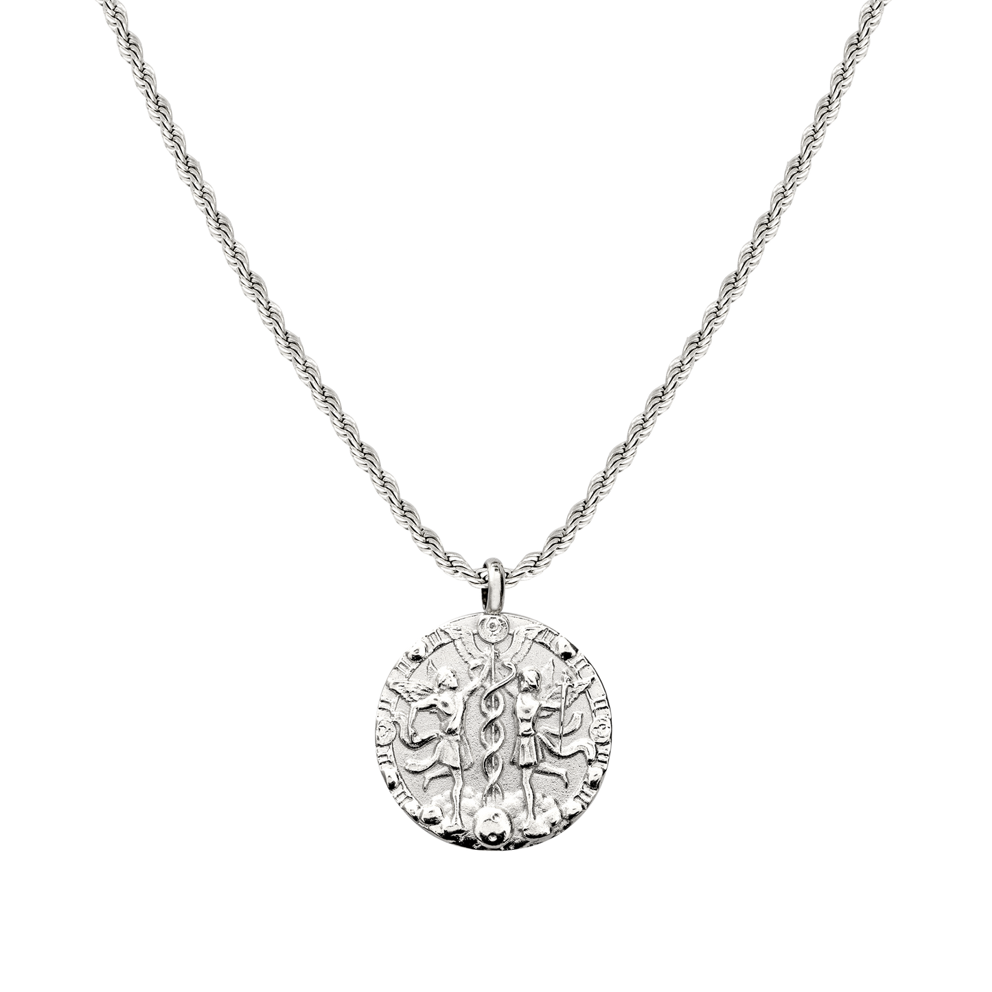 Zodiac Sign Necklace Silber
