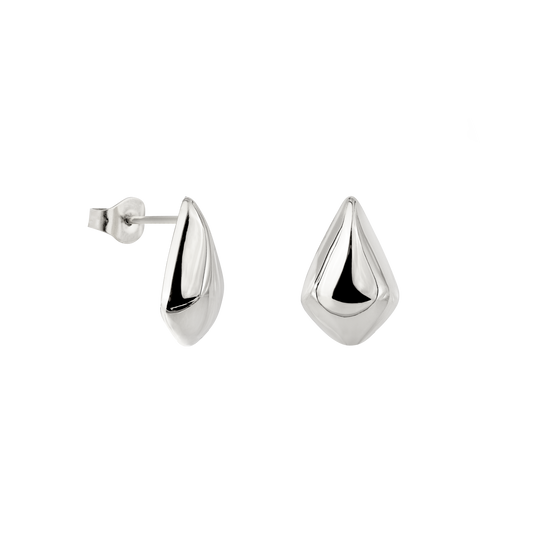 Happy Tears Studs Silber