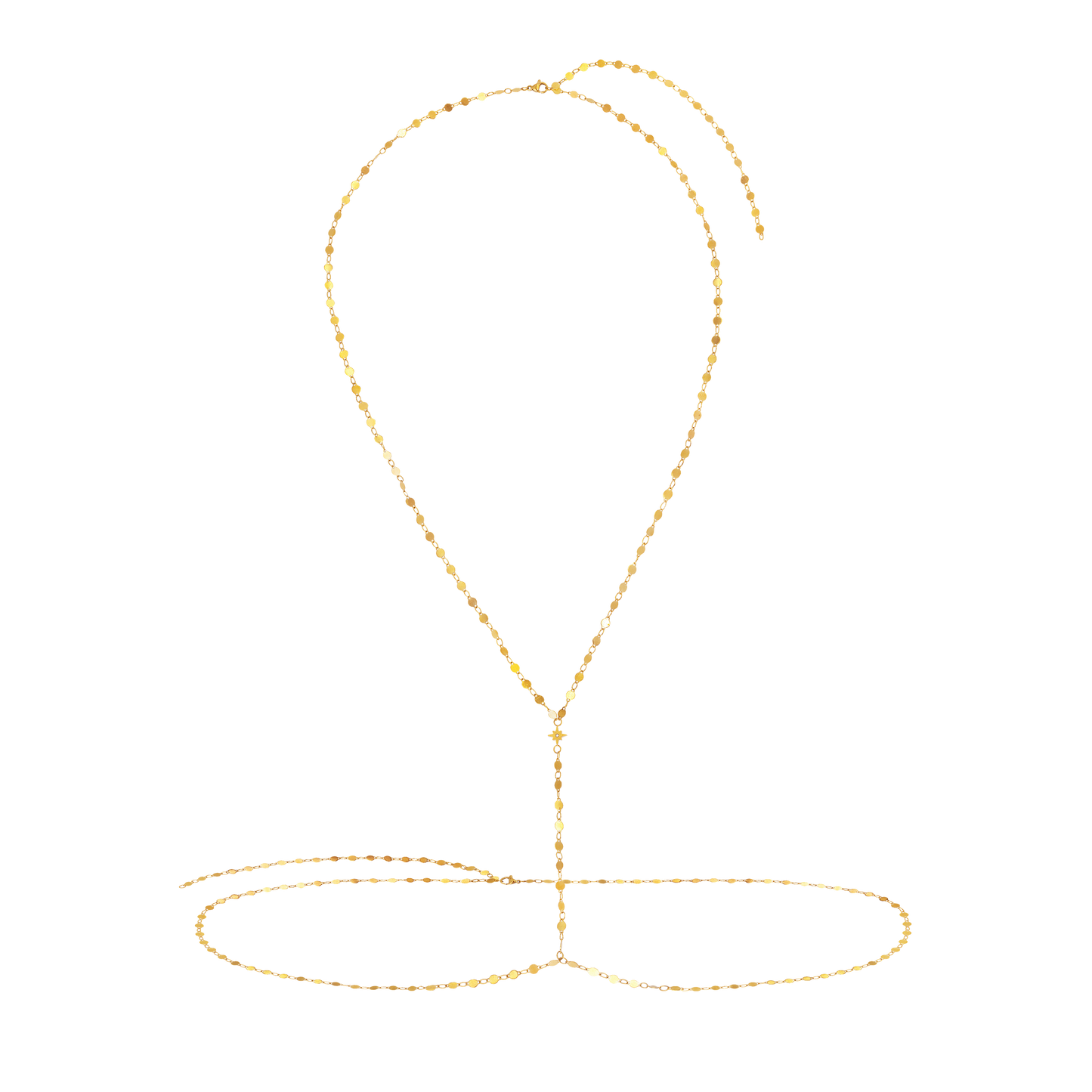 Stunning Jule Body Chain Gold