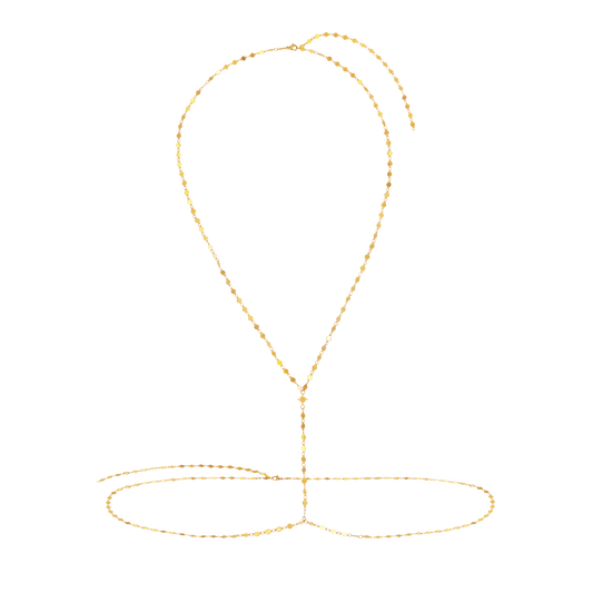 Stunning Jule Body Chain Gold
