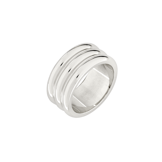 Trio Stack Ring Silber