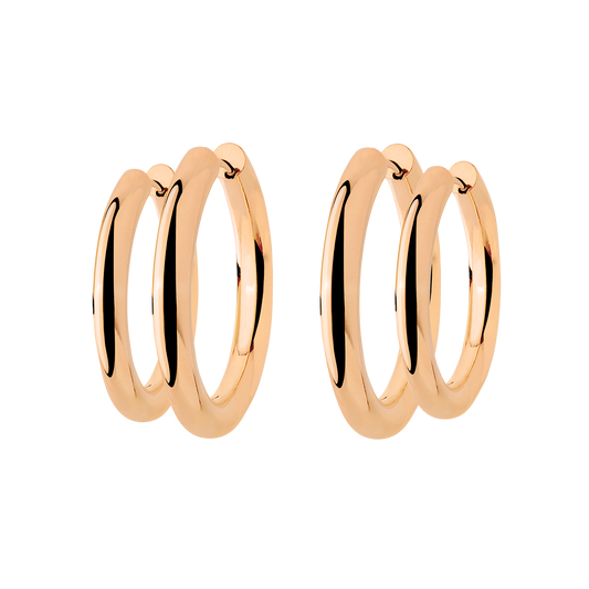 Chunky Lover Hoop Bundle Large Roségold