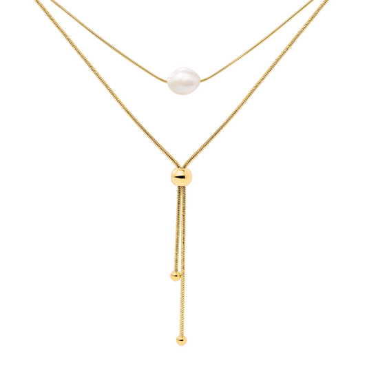 Minimalistic Elegance Necklace Bundle Gold