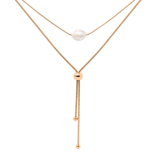Minimalistic Elegance Necklace Bundle Roségold