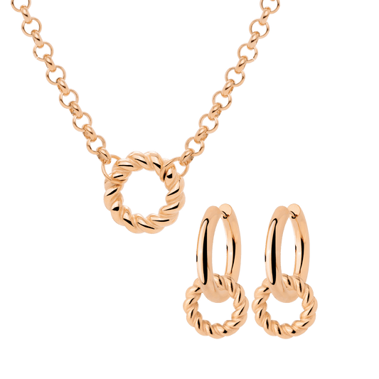 Twisted Donut Bundle Roségold