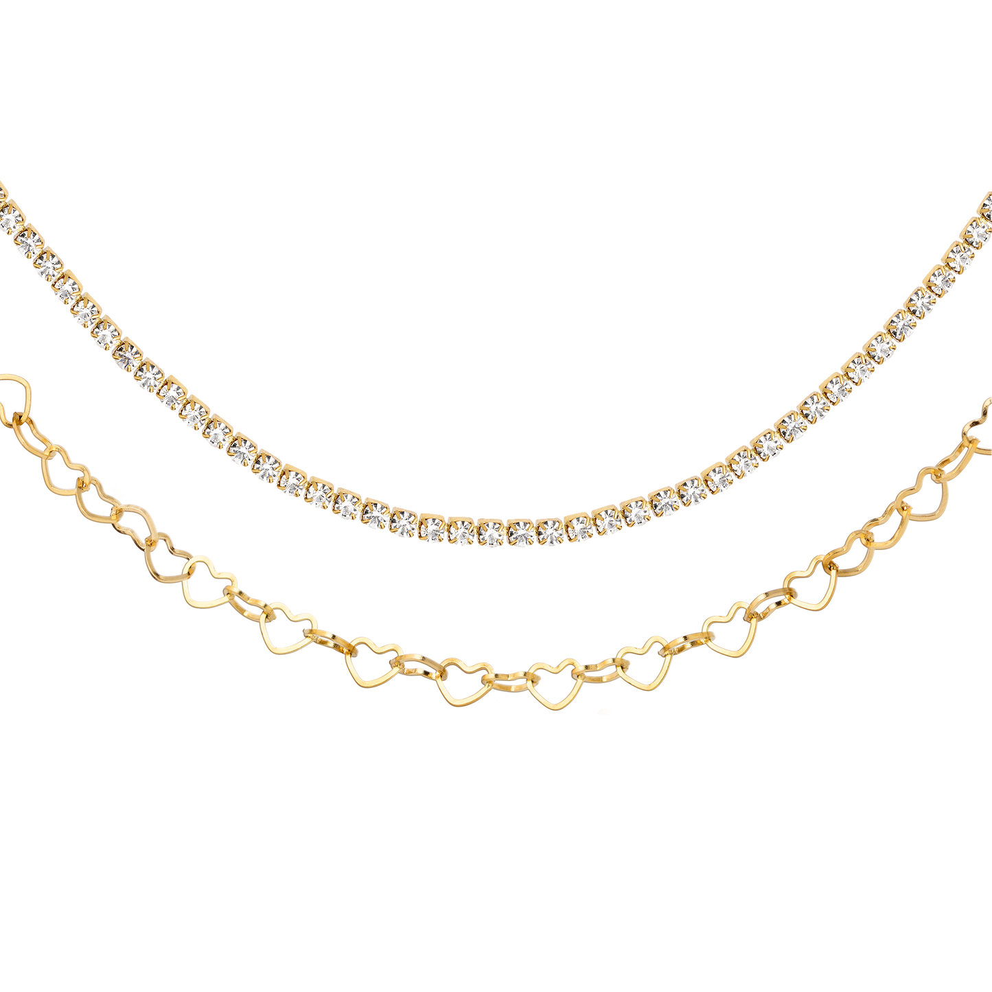 Glam Lover Necklace Bundle Gold