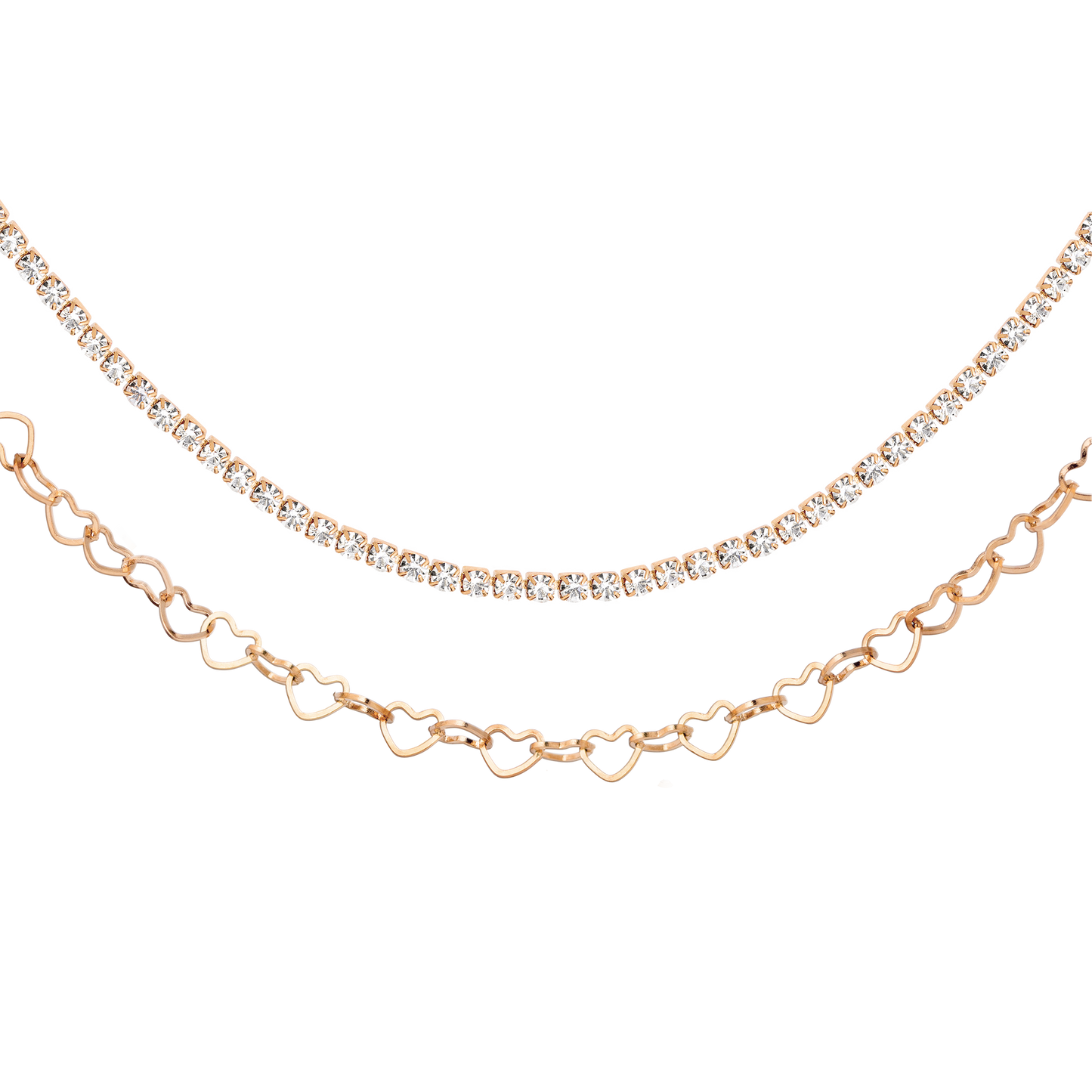 Glam Lover Necklace Bundle Roségold