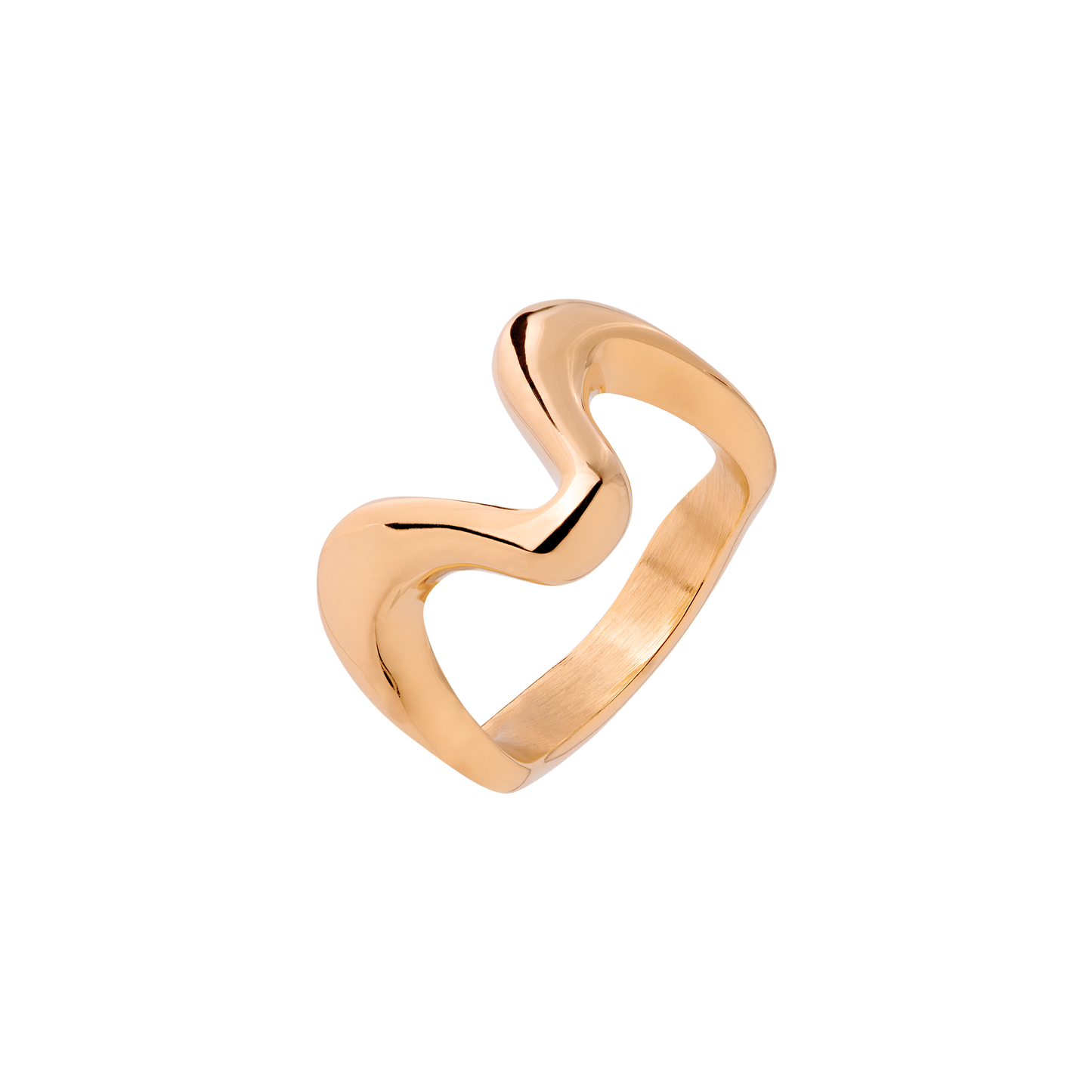 High 'n' Low Ring Roségold