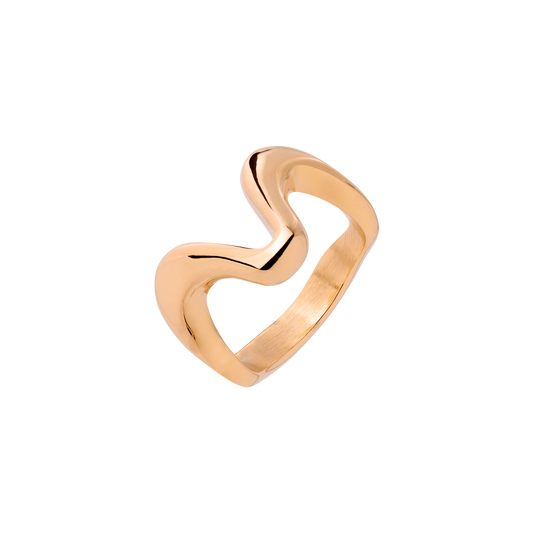 High 'n' Low Ring Roségold