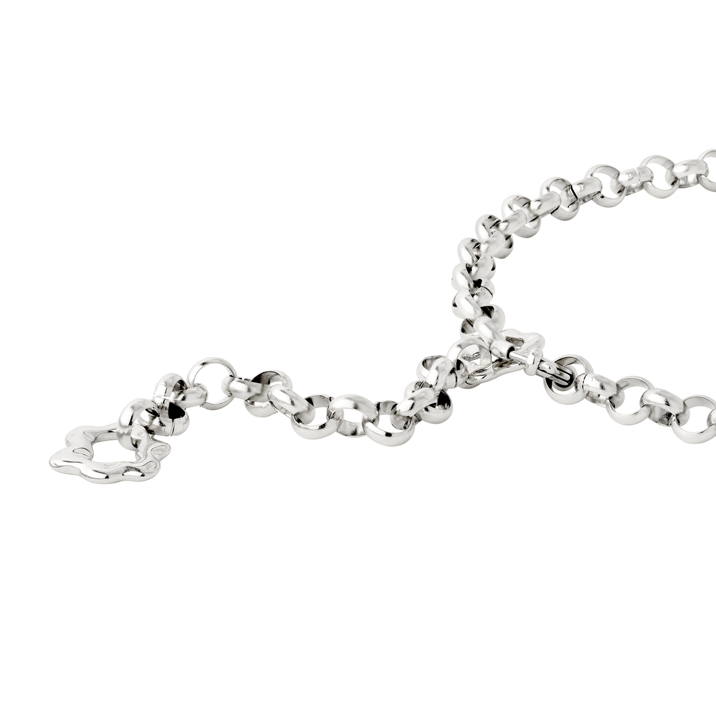 Love Me Bold Necklace Silber