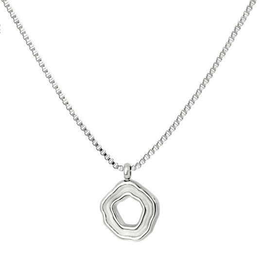 Coastal Charm Necklace Silber