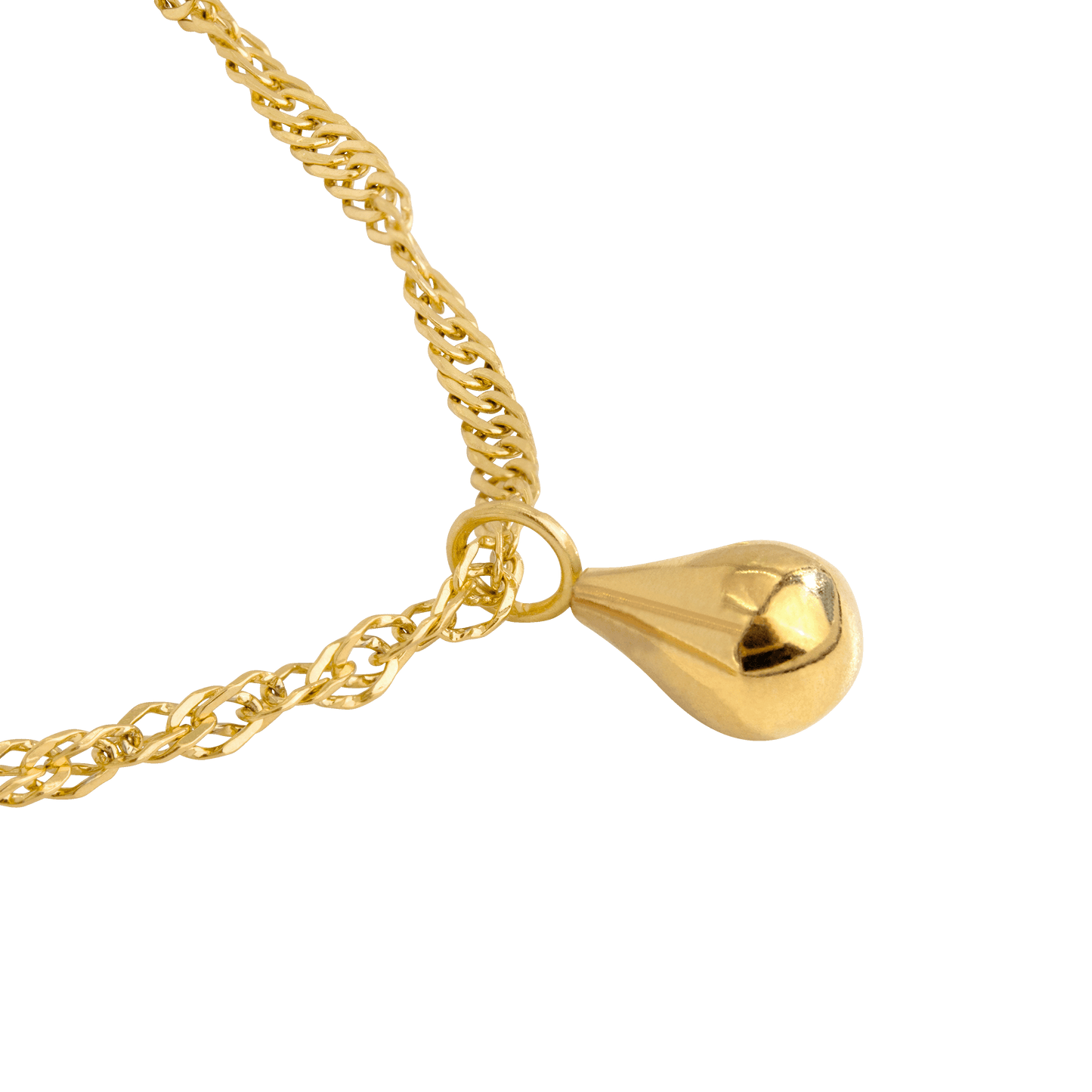 Drop it Necklace Gold