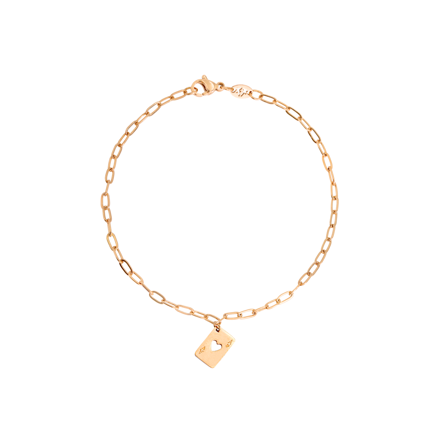 Ace Up the Sleeve Bracelet Roségold
