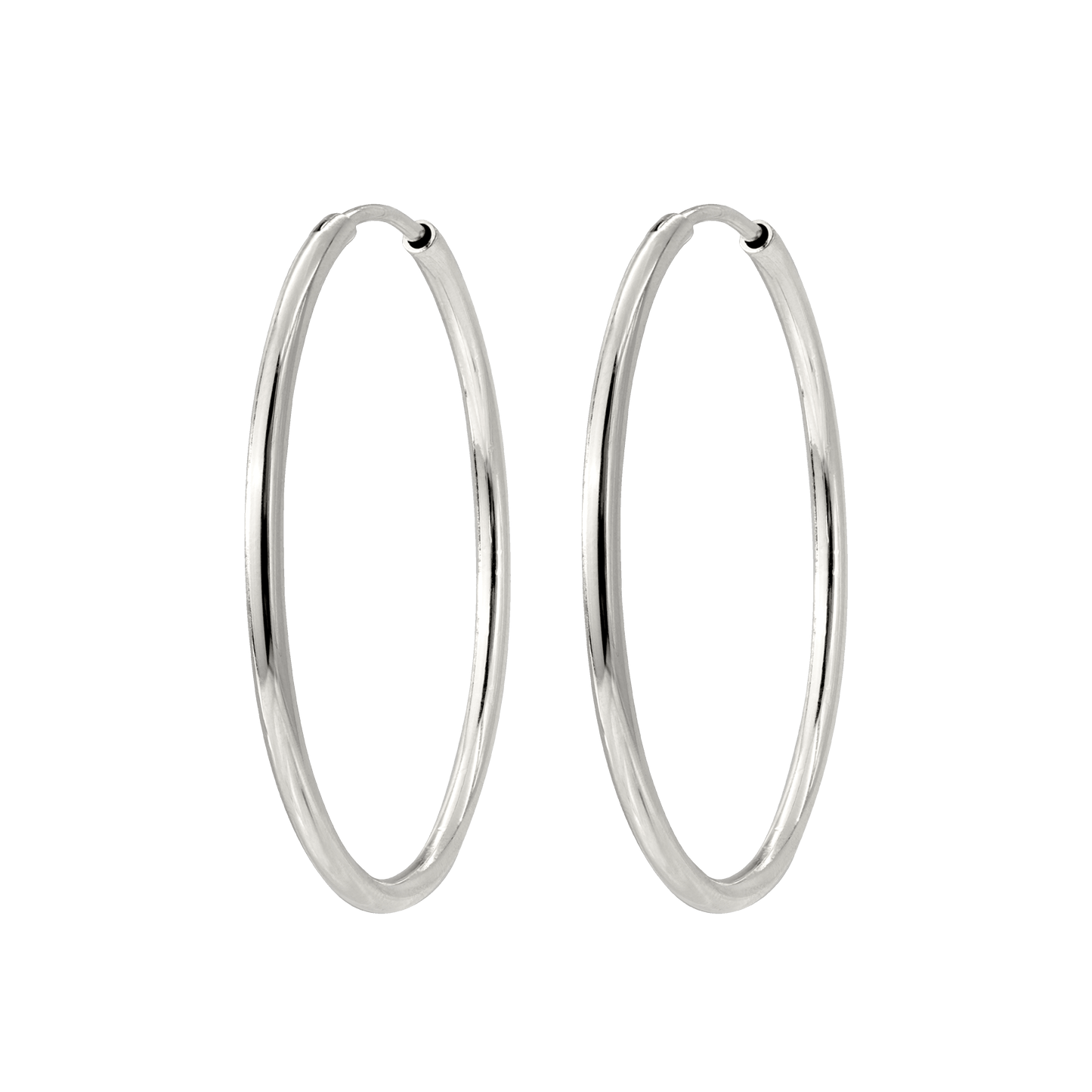 Maxi Hoops Silber