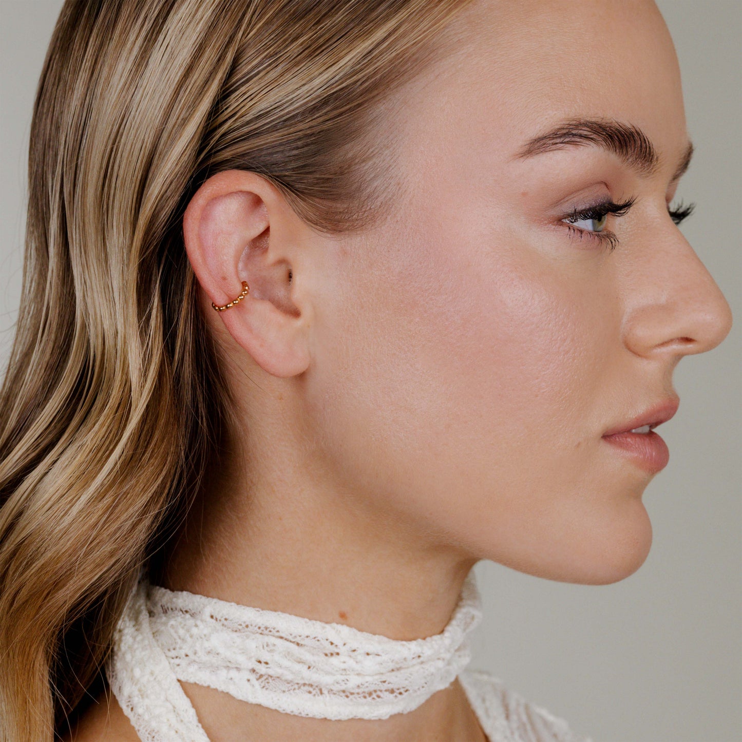 Beady Piercing Roségold