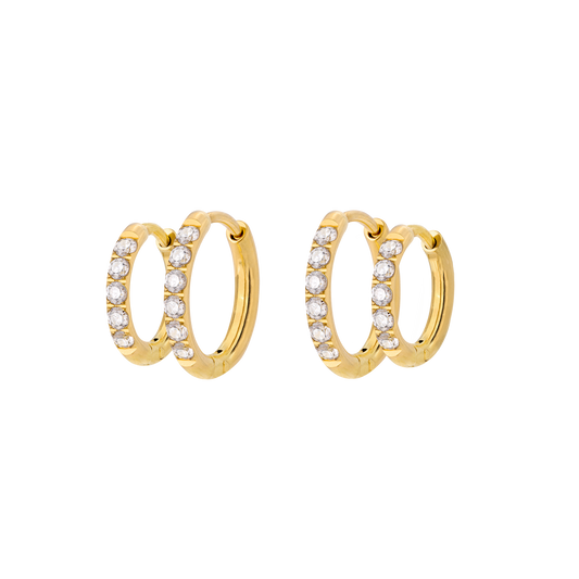 Glimmer Hoop Bundle Gold