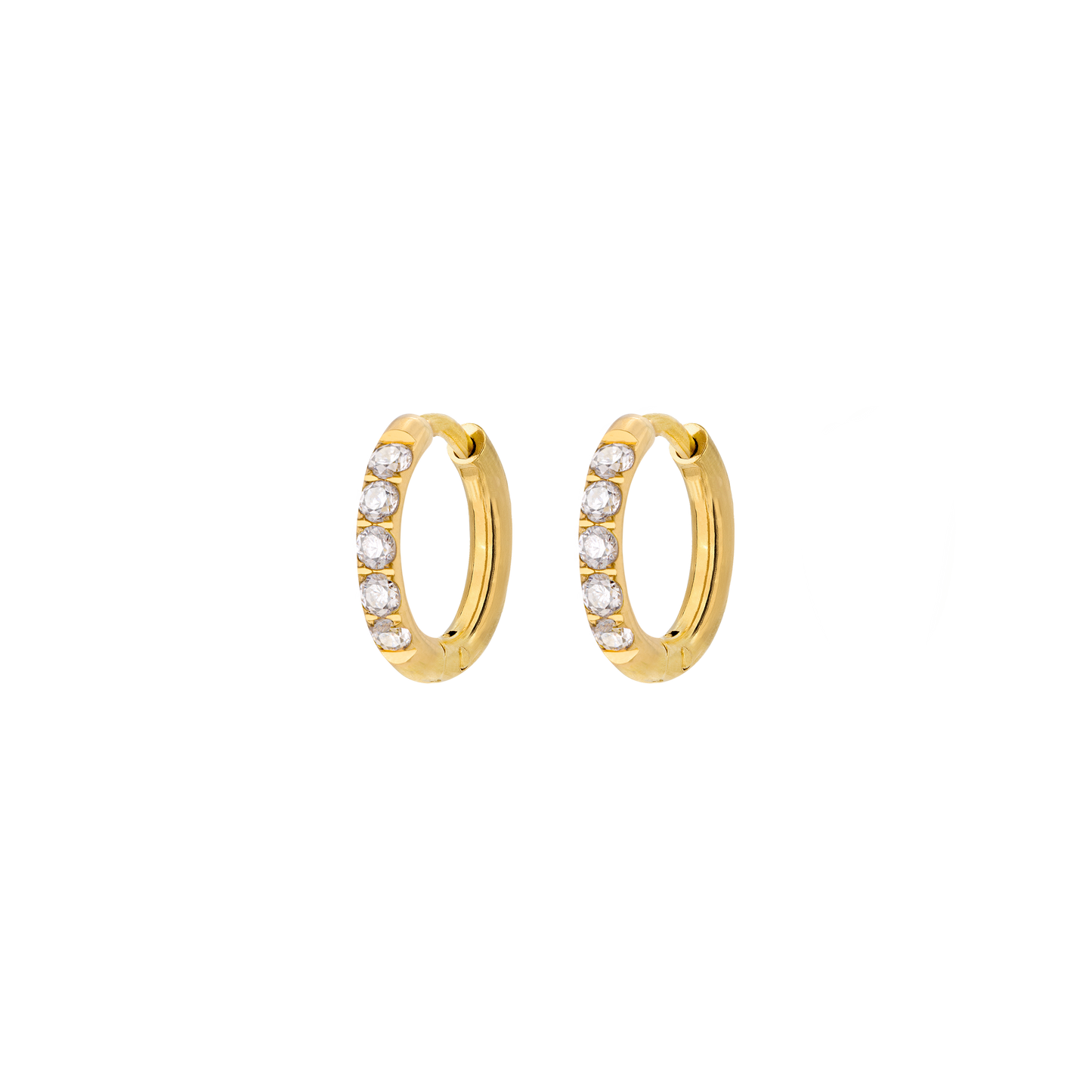 Glimmer Hoops Baby Gold